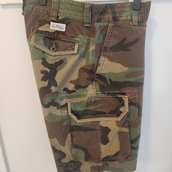 Camouflage Polo Shorts